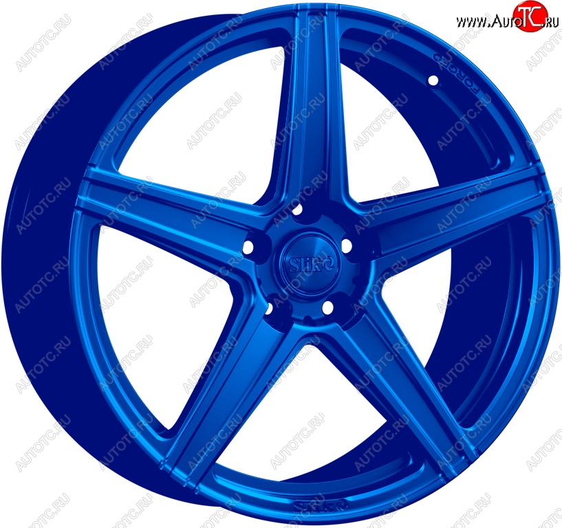 60 999 р. Кованый диск Slik PREMIUM L-601 10.0x20   (Candy синий (Candy BLUE))  с доставкой в г. Кемерово