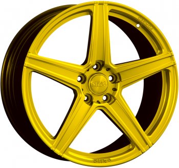 60 999 р. Кованый диск Slik PREMIUM L-601 9.0x20   (Candy ярко-желтый (Candy YELLOW))  с доставкой в г. Кемерово. Увеличить фотографию 1
