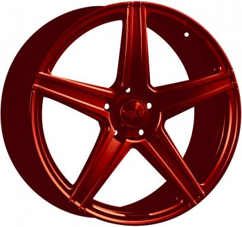 60 999 р. Кованый диск Slik PREMIUM L-601 9.0x20   (Candy красный (Candy RED))  с доставкой в г. Кемерово. Увеличить фотографию 1