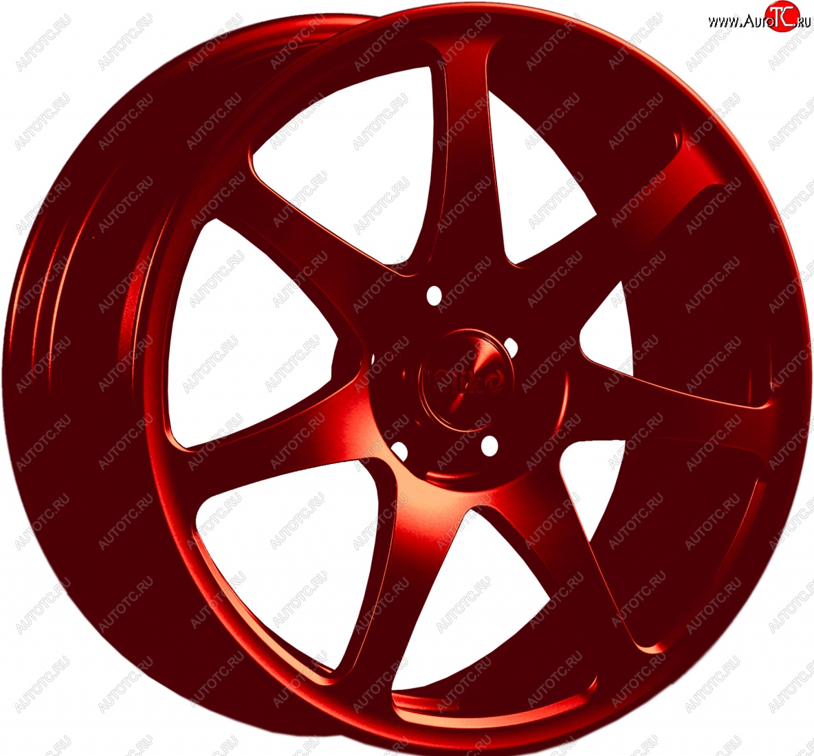 33 799 р. Кованый диск Slik Classic L-722 7.5x17   (Candy красный (Candy RED))  с доставкой в г. Кемерово
