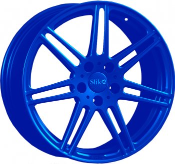 20 749 р. Кованый диск Slik PREMIUM L-724 7.5x17   (Candy синий (Candy BLUE))  с доставкой в г. Кемерово. Увеличить фотографию 1