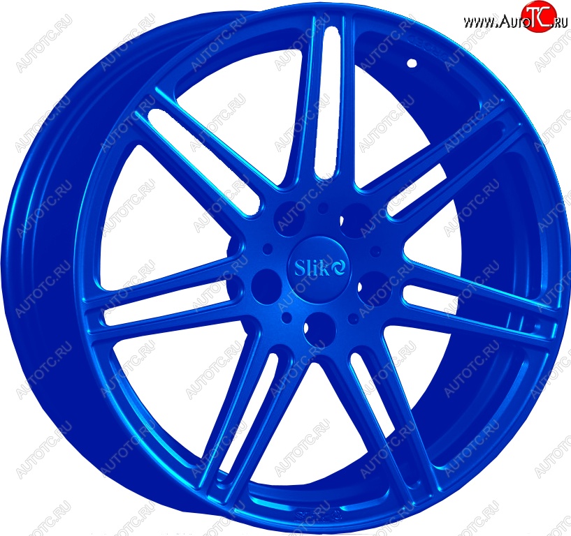 20 749 р. Кованый диск Slik PREMIUM L-724 7.5x17   (Candy синий (Candy BLUE))  с доставкой в г. Кемерово