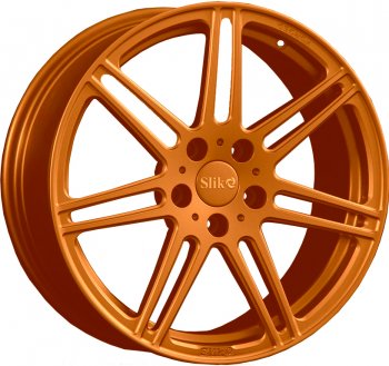 20 749 р. Кованый диск Slik PREMIUM L-724 7.5x17   (Candy медно-оранжевый матовый)  с доставкой в г. Кемерово. Увеличить фотографию 1