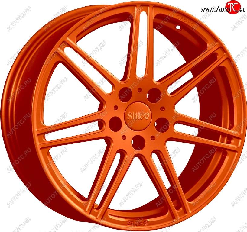 20 749 р. Кованый диск Slik PREMIUM L-724 7.5x17   (Ярко оранжевый (ORANGE))  с доставкой в г. Кемерово