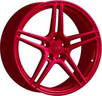 20 749 р. Кованый диск Slik PREMIUM L-726 7.5x17   (Candy рубиновый (Candy RUBIN))  с доставкой в г. Кемерово. Увеличить фотографию 1