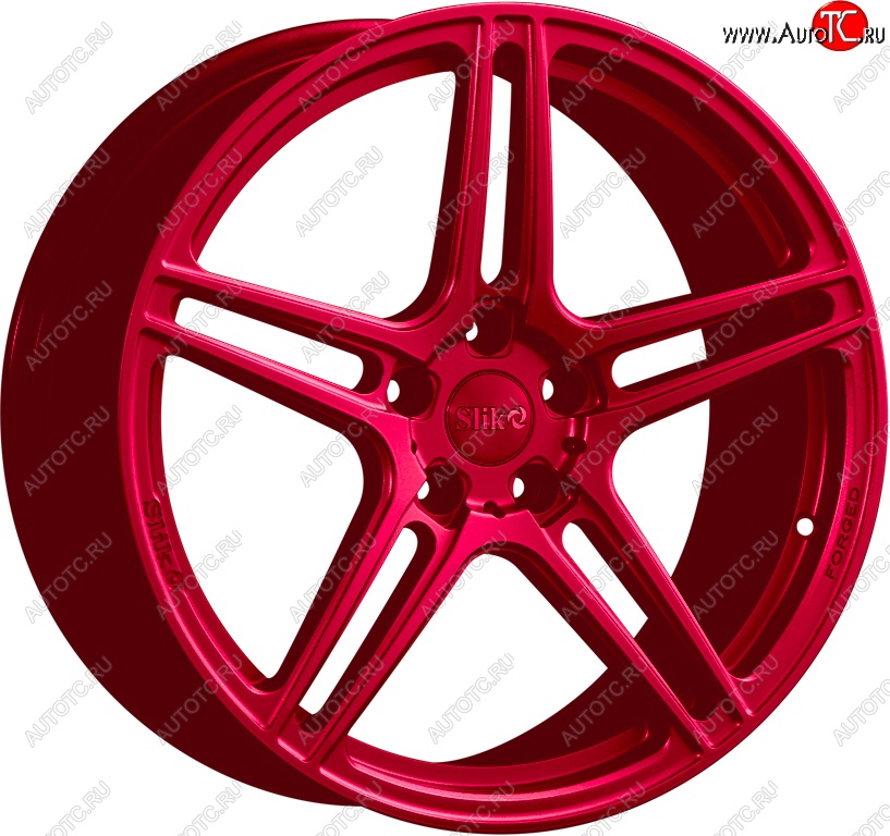 20 749 р. Кованый диск Slik PREMIUM L-726 7.5x17   (Candy рубиновый (Candy RUBIN))  с доставкой в г. Кемерово