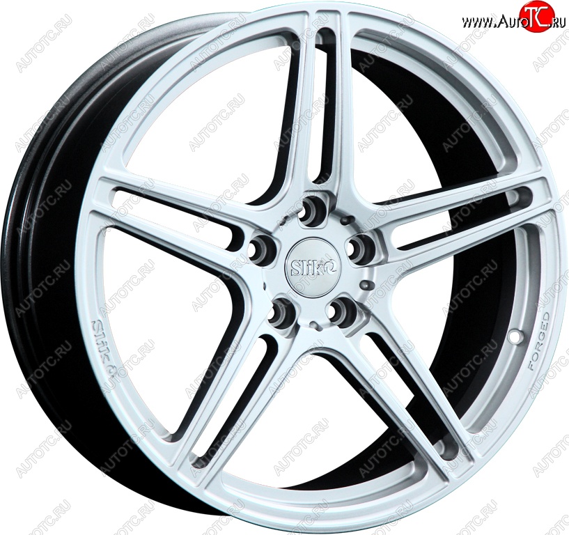 20 749 р. Кованый диск Slik PREMIUM L-726 7.5x17   (Ярко блестящее серебро (HPB))  с доставкой в г. Кемерово