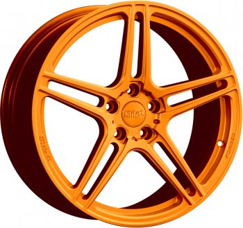 20 749 р. Кованый диск Slik PREMIUM L-726 7.5x17   (Candy медно-оранжевый глянцевый)  с доставкой в г. Кемерово. Увеличить фотографию 1