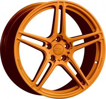 20 749 р. Кованый диск Slik PREMIUM L-726 7.5x17   (Candy медно-оранжевый матовый)  с доставкой в г. Кемерово. Увеличить фотографию 1