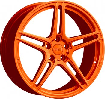 20 749 р. Кованый диск Slik PREMIUM L-726 7.5x17   (Ярко оранжевый (ORANGE))  с доставкой в г. Кемерово. Увеличить фотографию 1