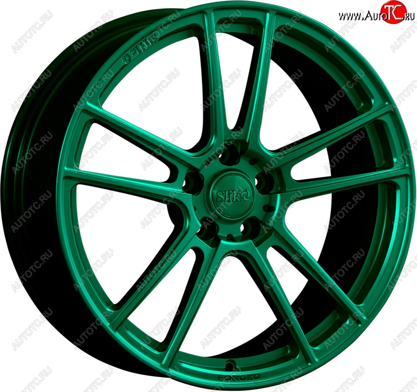 20 099 р. Кованый диск Slik PREMIUM L-727 7.5x17   (Candy изумрудно-зеленый (Candy Green))  с доставкой в г. Кемерово