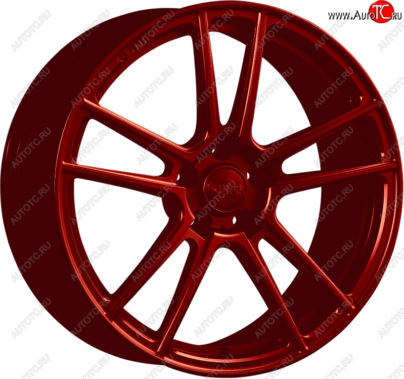 20 099 р. Кованый диск Slik PREMIUM L-727 7.5x17   (Candy красный (Candy RED))  с доставкой в г. Кемерово