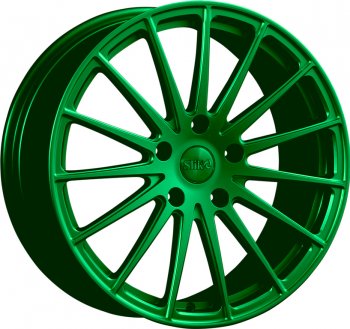 25 999 р. Кованый диск Slik PREMIUM L-729 7.5x17   (Зеленый (GREEEN))  с доставкой в г. Кемерово. Увеличить фотографию 1