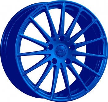 25 999 р. Кованый диск Slik PREMIUM L-729 7.5x17   (Candy синий (Candy BLUE))  с доставкой в г. Кемерово. Увеличить фотографию 1