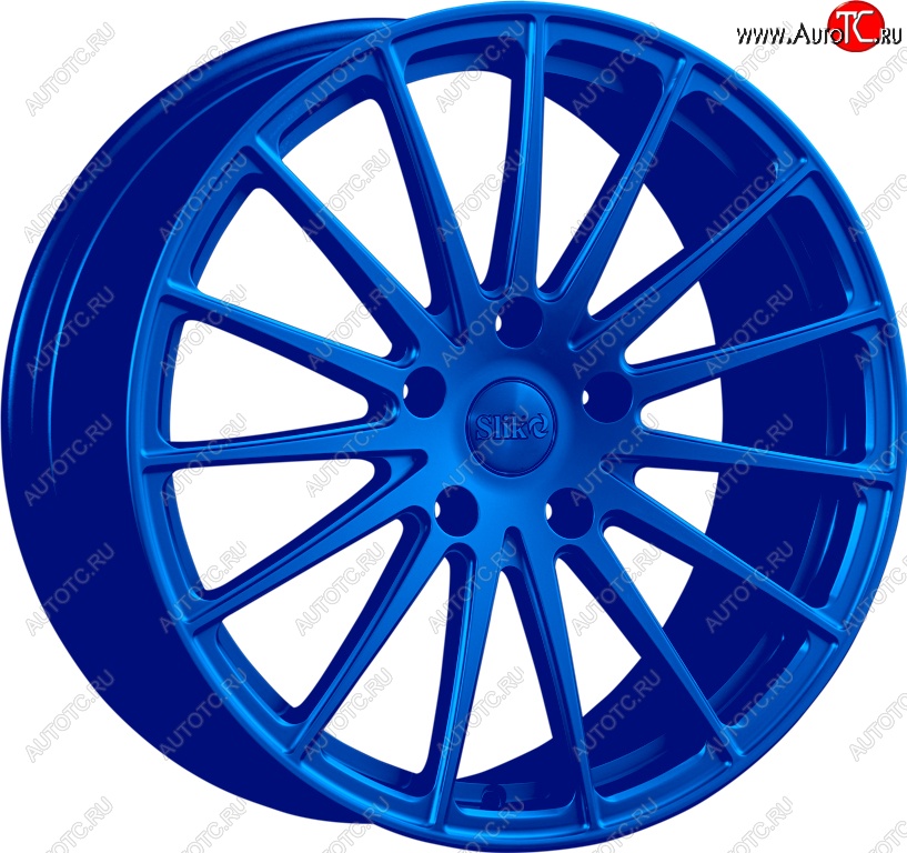 25 999 р. Кованый диск Slik PREMIUM L-729 7.5x17   (Candy синий (Candy BLUE))  с доставкой в г. Кемерово