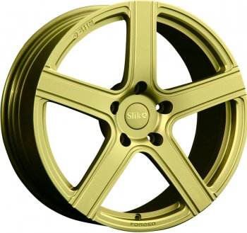 25 999 р. Кованый диск Slik PREMIUM L-730 7.5x17   (Золотой (G))  с доставкой в г. Кемерово. Увеличить фотографию 1