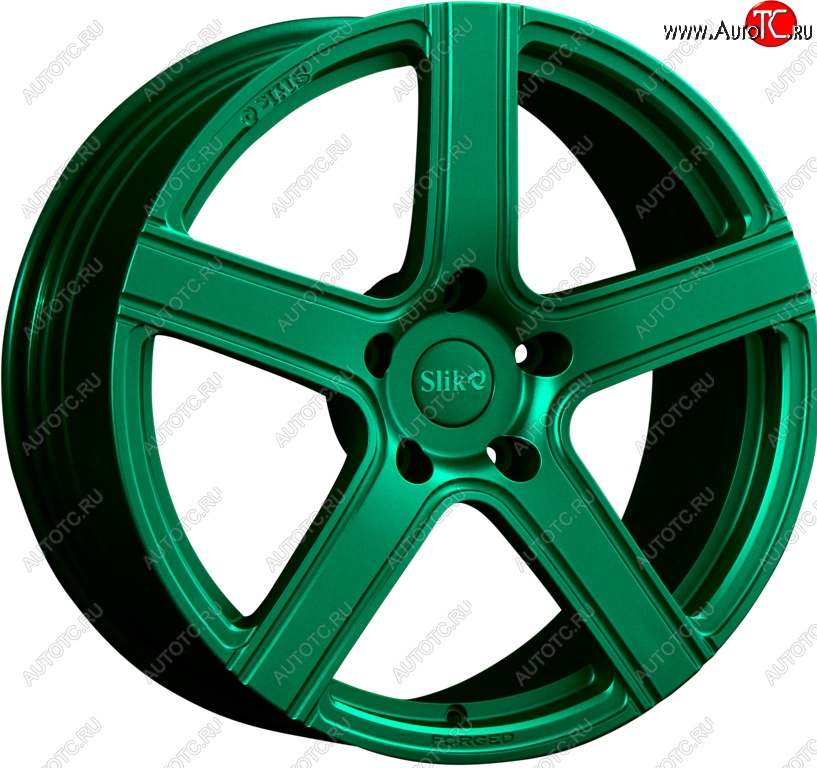25 999 р. Кованый диск Slik PREMIUM L-730 7.5x17   (Candy изумрудно-зеленый (Candy Green))  с доставкой в г. Кемерово