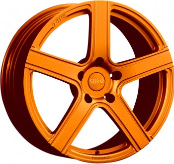 25 999 р. Кованый диск Slik PREMIUM L-730 7.5x17   (Candy медно-оранжевый глянцевый)  с доставкой в г. Кемерово. Увеличить фотографию 1