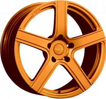 25 999 р. Кованый диск Slik PREMIUM L-730 7.5x17   (Candy медно-оранжевый матовый)  с доставкой в г. Кемерово. Увеличить фотографию 1