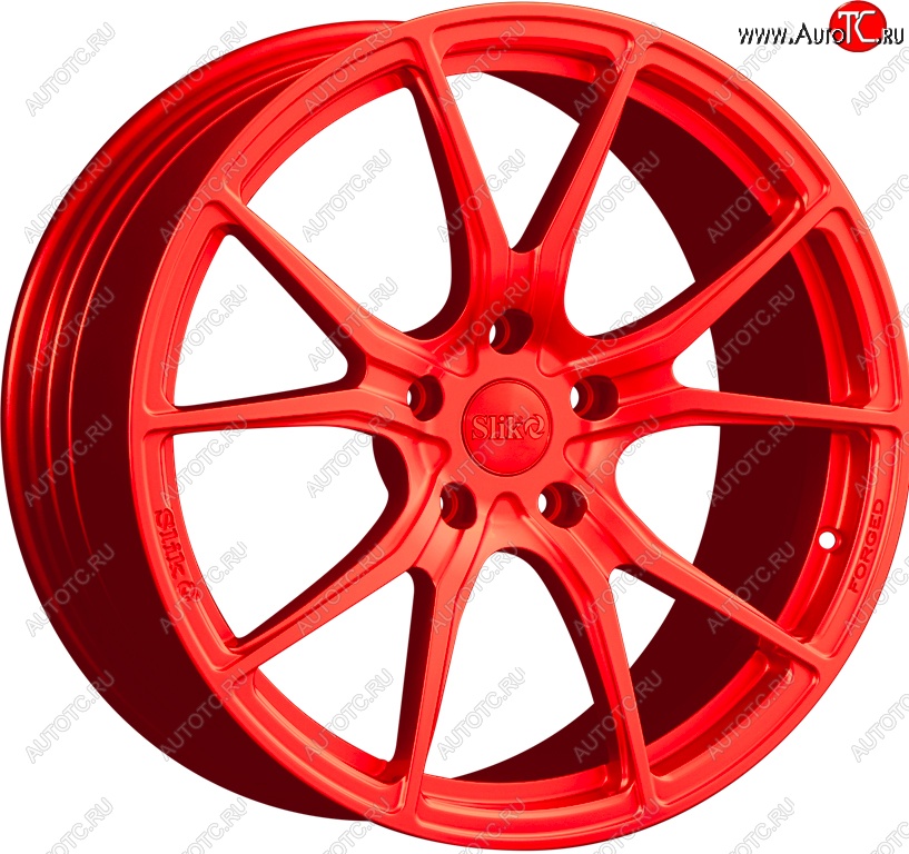 26 799 р. Кованый диск Slik PREMIUM L-733 7.5x17   (RAL 3026 ярко алый (3026))  с доставкой в г. Кемерово