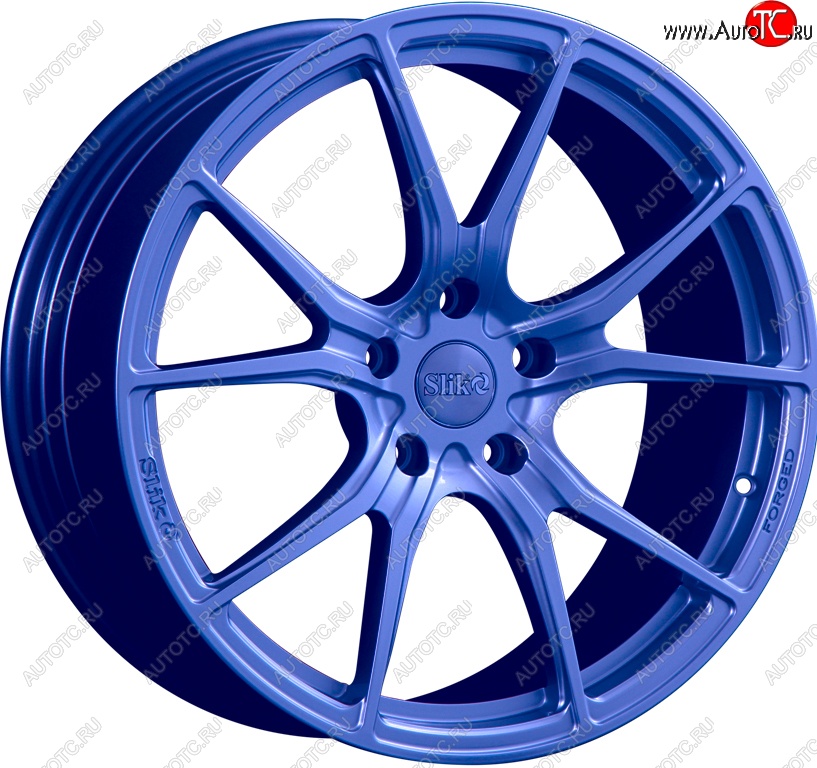 26 799 р. Кованый диск Slik PREMIUM L-733 7.5x17   (Синий (BLUE))  с доставкой в г. Кемерово