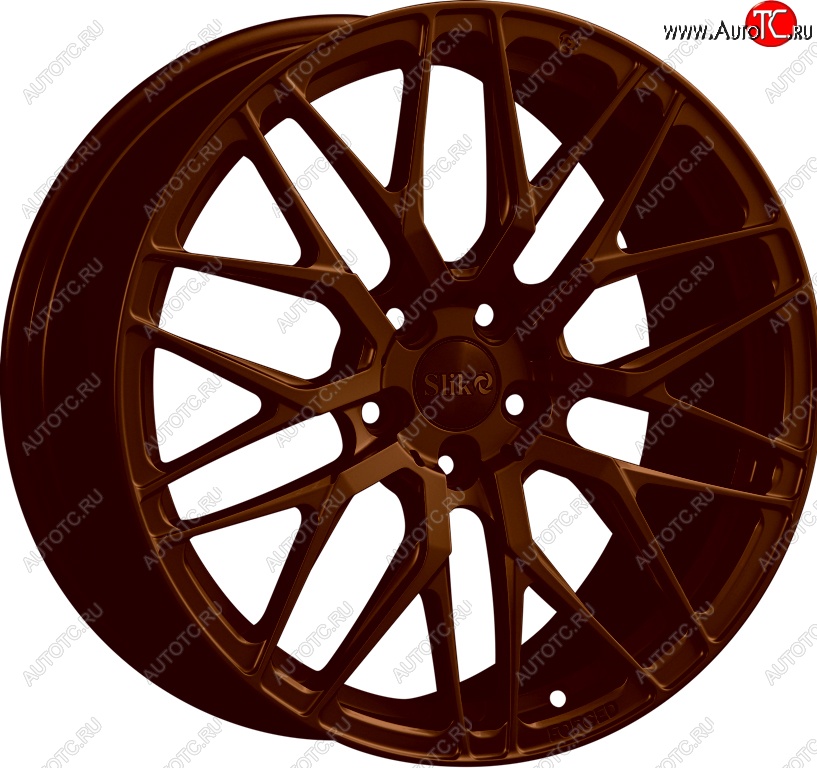 26 799 р. Кованый диск Slik PREMIUM L-734 7.5x17   (Коньячная бронза матовый (MBRZCGN))  с доставкой в г. Кемерово