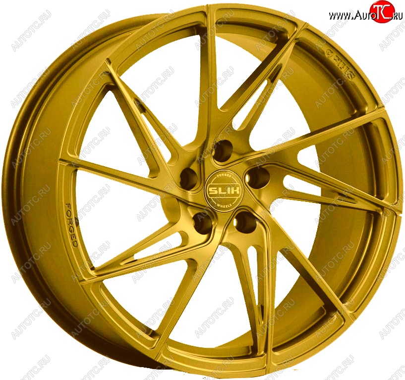 25 999 р. Кованый диск Slik PREMIUM L-739 7.5x17   (Ярко желтый RAL1021 (YELLOW))  с доставкой в г. Кемерово