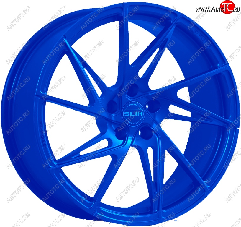 25 999 р. Кованый диск Slik PREMIUM L-739 7.5x17   (Candy синий (Candy BLUE))  с доставкой в г. Кемерово
