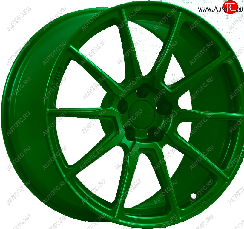34 999 р. Кованый диск Slik PREMIUM L-752 9.0x17   (Зеленый (GREEEN))  с доставкой в г. Кемерово