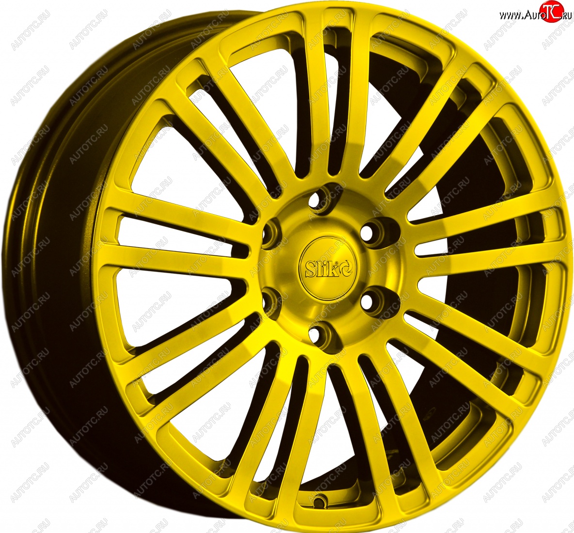 22 299 р. Кованый диск Slik Classic L-802 8.5x18   (Candy ярко-желтый (Candy YELLOW))  с доставкой в г. Кемерово