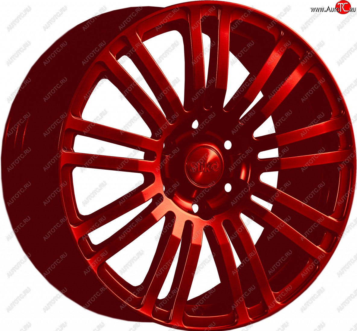 22 299 р. Кованый диск Slik Classic L-802 8.5x18   (Candy алый)  с доставкой в г. Кемерово
