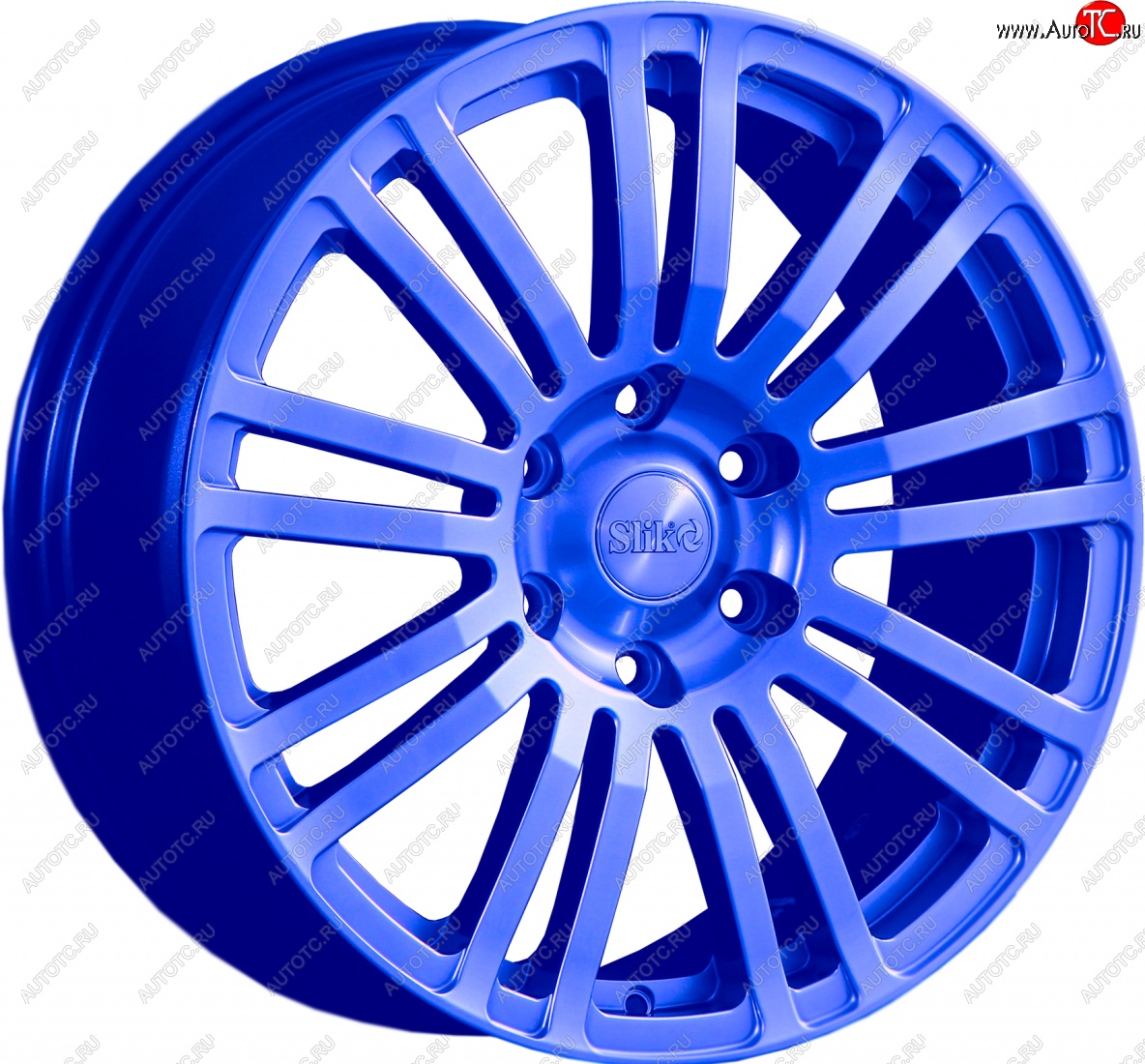22 299 р. Кованый диск Slik Classic L-802 8.5x18   (Синий (BLUE))  с доставкой в г. Кемерово