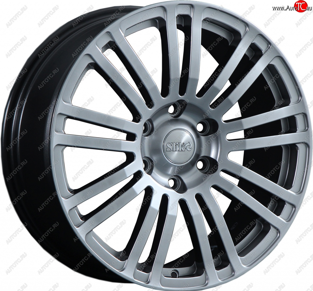 22 299 р. Кованый диск Slik Classic L-802 8.5x18   (Графит глянцевый (GM))  с доставкой в г. Кемерово