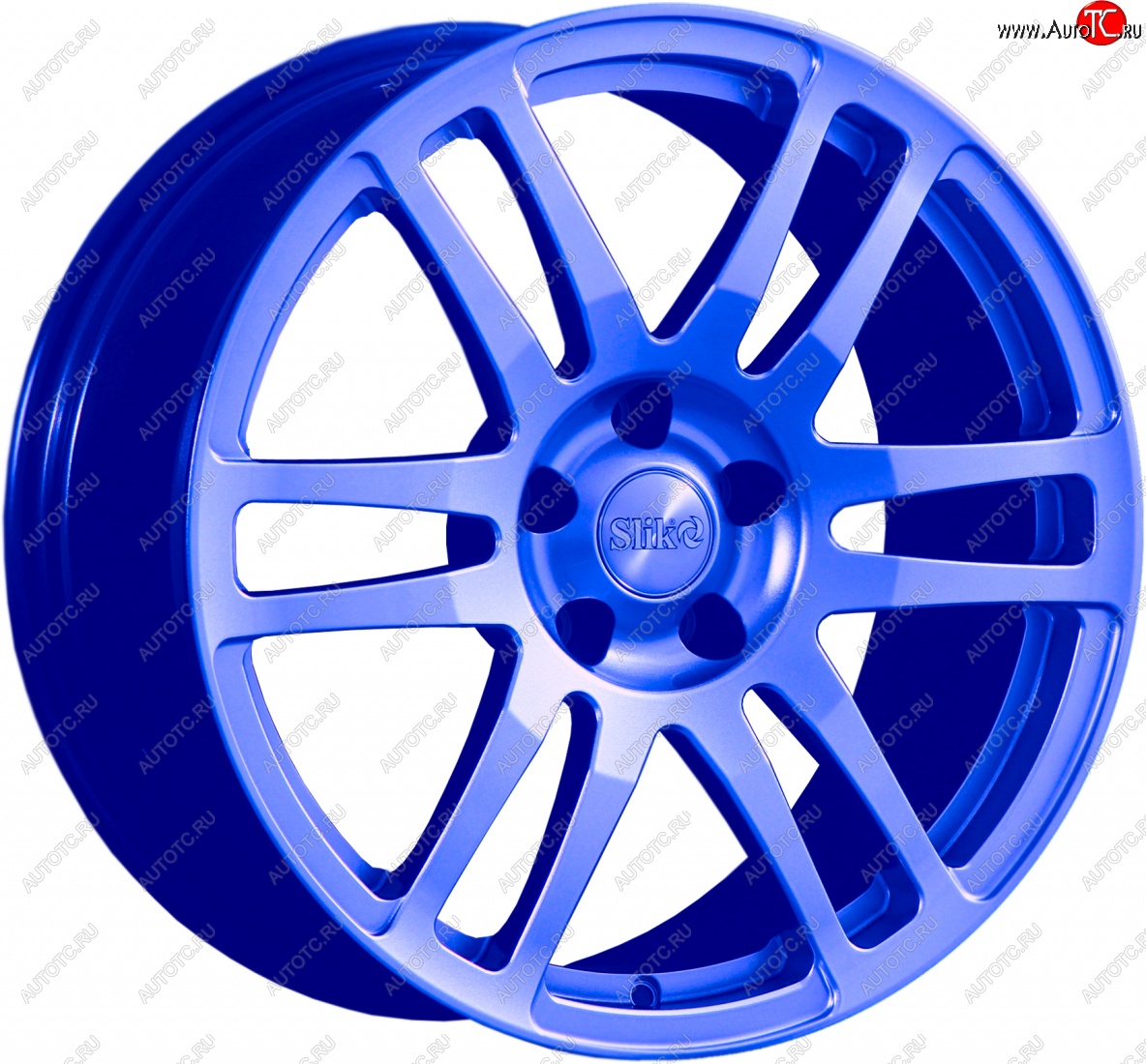 22 299 р. Кованый диск Slik Classic L-803 8.5x18   (Синий (BLUE))  с доставкой в г. Кемерово
