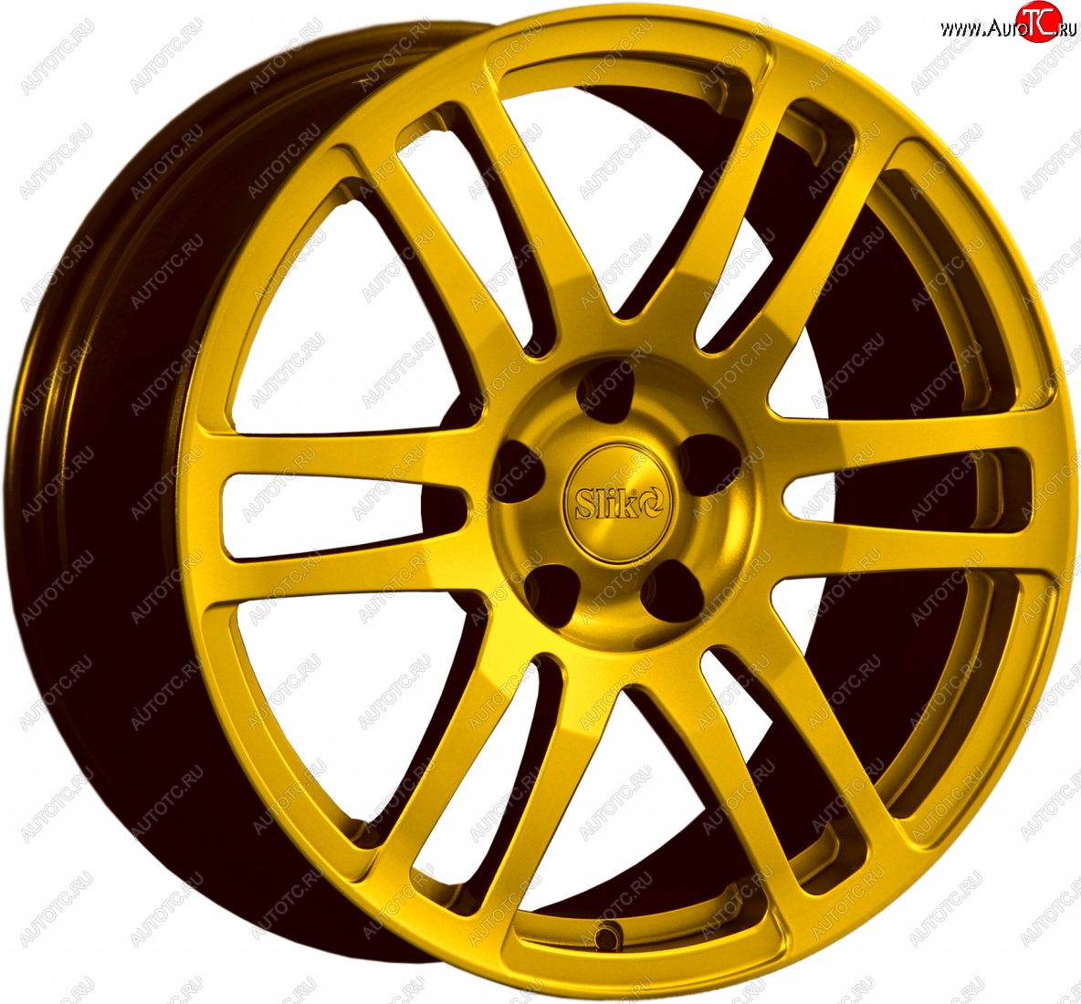 22 299 р. Кованый диск Slik Classic L-803 8.5x18   (Ярко желтый RAL1021 (YELLOW))  с доставкой в г. Кемерово