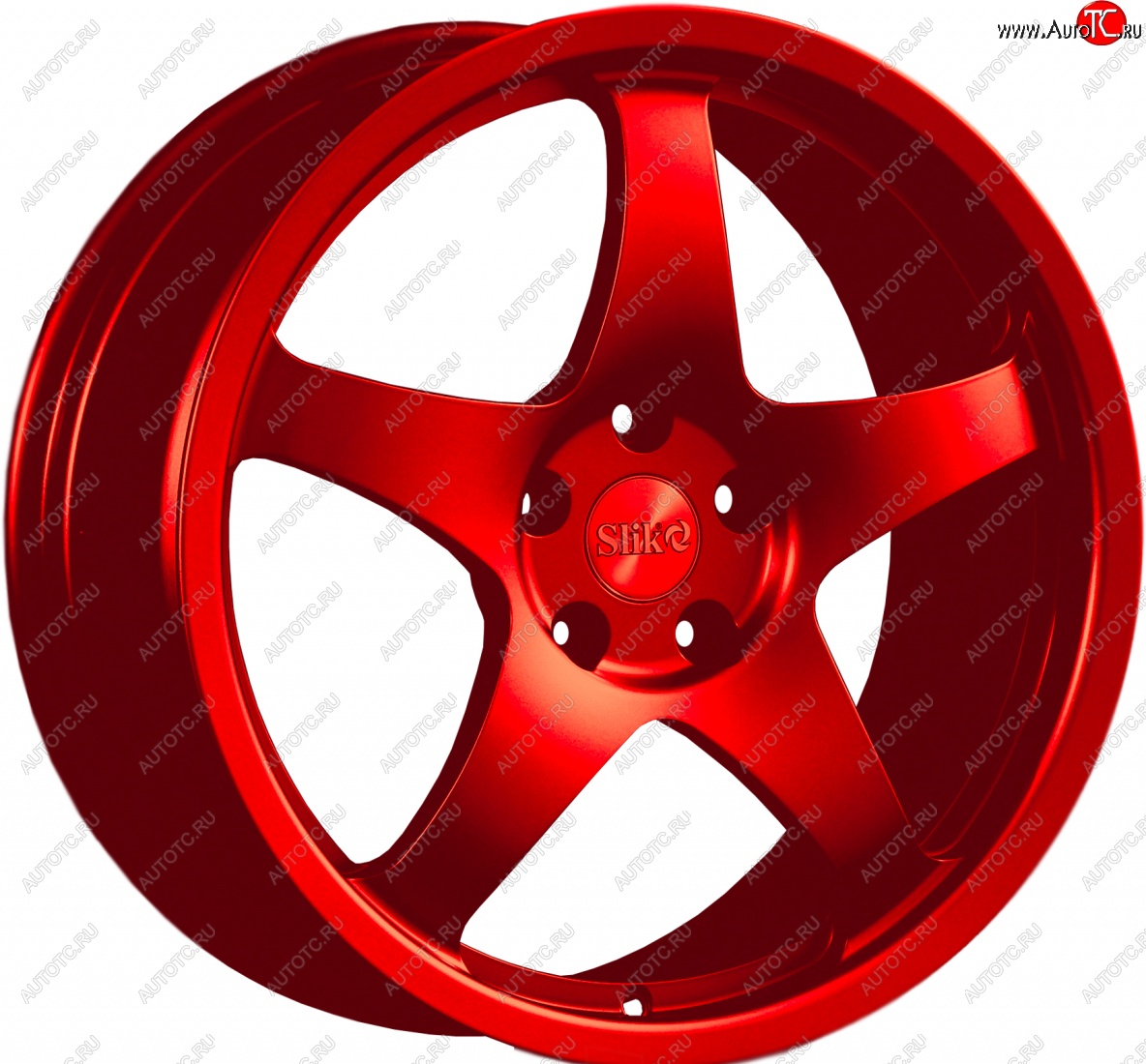 22 299 р. Кованый диск Slik Classic L-806 8.0x18   (Красный (RED))  с доставкой в г. Кемерово