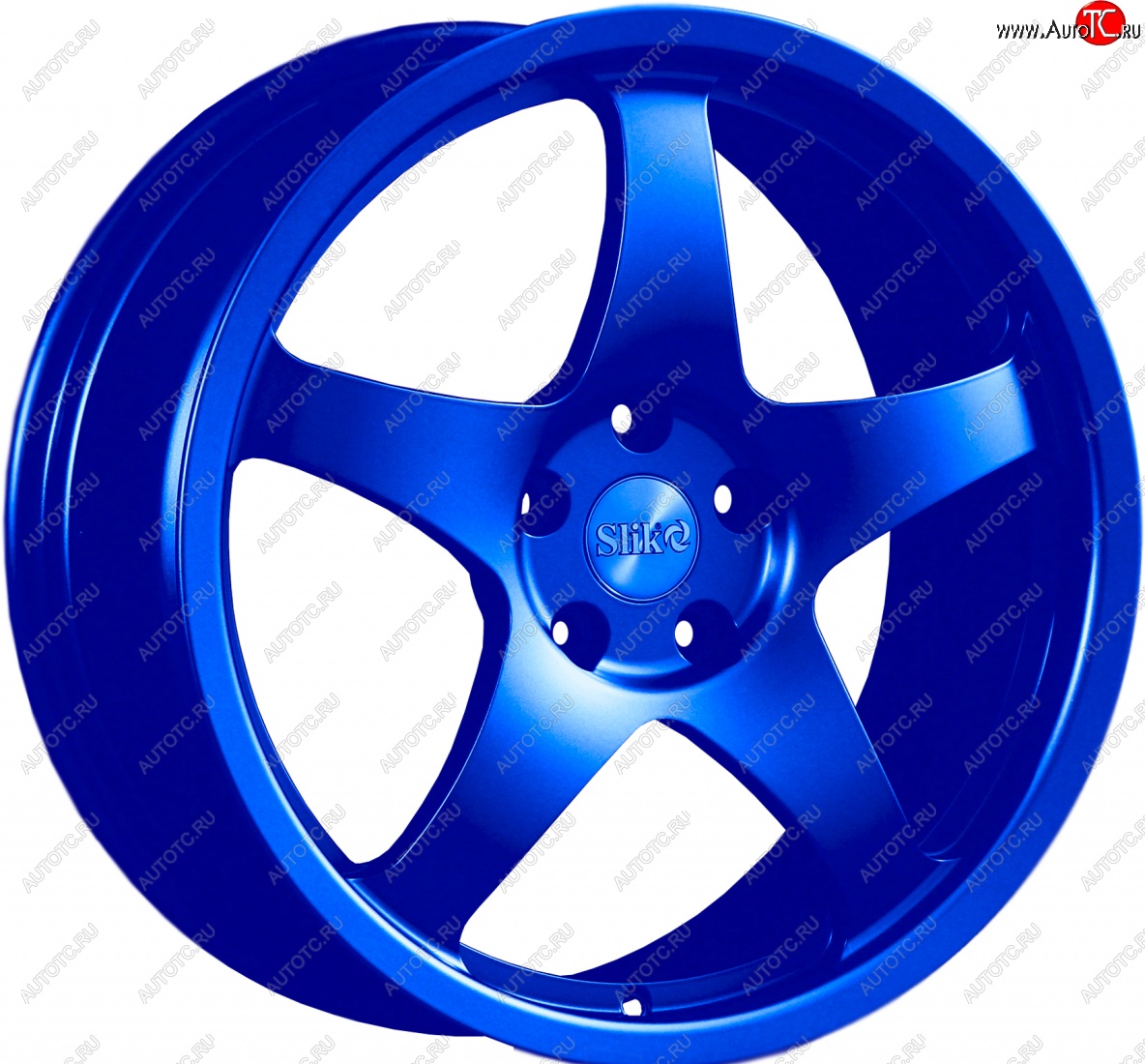 22 299 р. Кованый диск Slik Classic L-806 8.0x18   (Candy синий (Candy BLUE))  с доставкой в г. Кемерово