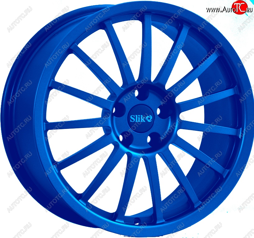 22 299 р. Кованый диск Slik Classic L-808 8.0x18   (Candy синий (Candy BLUE))  с доставкой в г. Кемерово