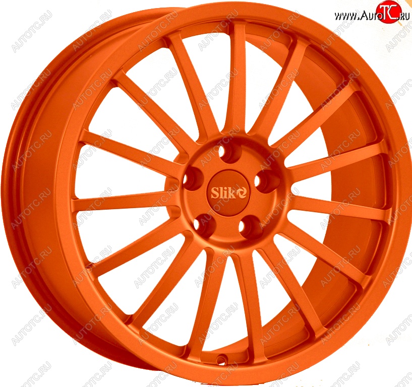 22 299 р. Кованый диск Slik Classic L-808 8.0x18   (Ярко оранжевый (ORANGE))  с доставкой в г. Кемерово