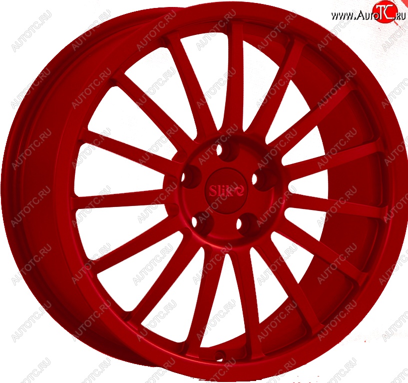 22 299 р. Кованый диск Slik Classic L-808 8.5x18   (Красный (RED))  с доставкой в г. Кемерово