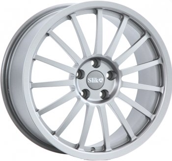 22 299 р. Кованый диск Slik Classic L-808 8.5x18   (Серебристый светлый (S16))  с доставкой в г. Кемерово. Увеличить фотографию 1