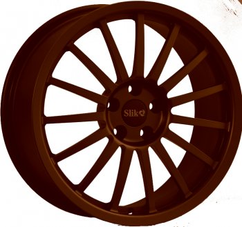 22 299 р. Кованый диск Slik Classic L-808 8.5x18   (Коньячная бронза матовый (MBRZCGN))  с доставкой в г. Кемерово. Увеличить фотографию 1