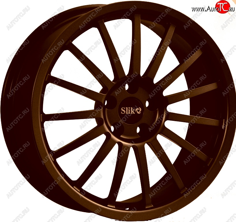 22 299 р. Кованый диск Slik Classic L-808 8.5x18   (Коньячная бронза глянец (BRZCGN))  с доставкой в г. Кемерово