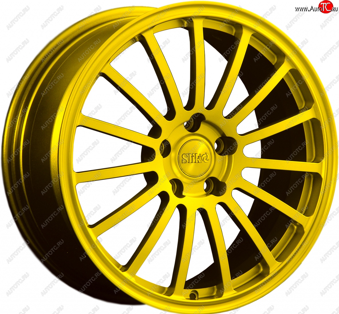 28 099 р. Кованый диск Slik Classic L-810 8.0x18   (Candy ярко-желтый (Candy YELLOW))  с доставкой в г. Кемерово