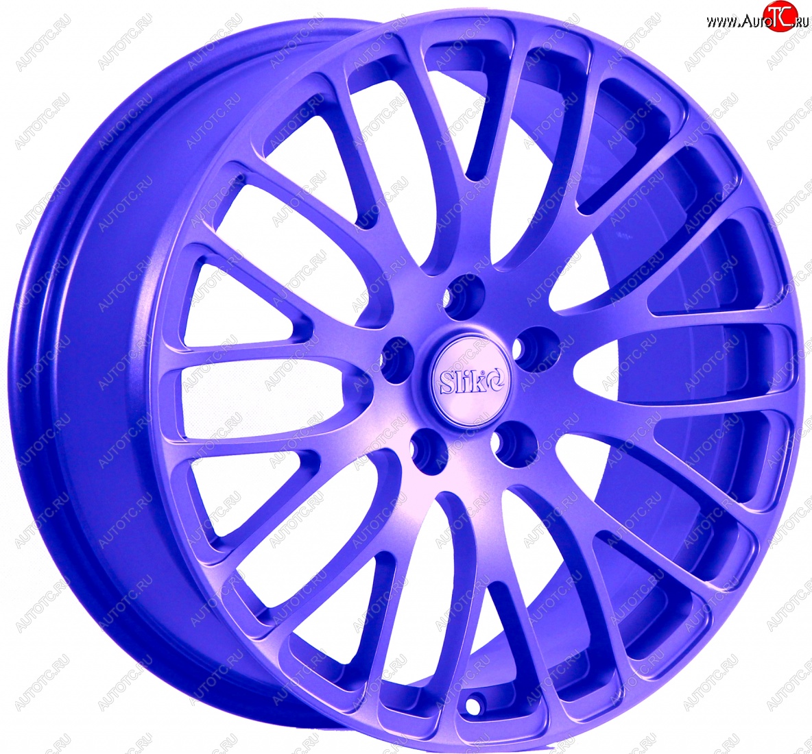 22 299 р. Кованый диск Slik Classic L-813 8.0x18   (Синий (BLUE))  с доставкой в г. Кемерово