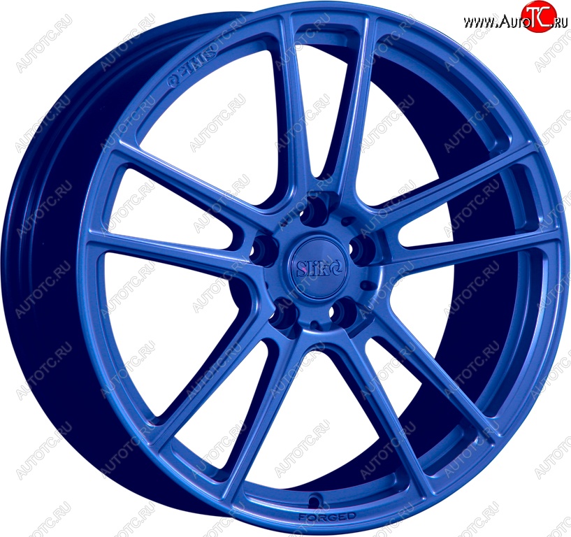 35 499 р. Кованый диск Slik PREMIUM L-817 8.0x18   (Синий (BLUE))  с доставкой в г. Кемерово