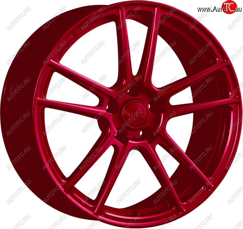 35 499 р. Кованый диск Slik PREMIUM L-817 8.5x18   (Candy рубиновый (Candy RUBIN))  с доставкой в г. Кемерово