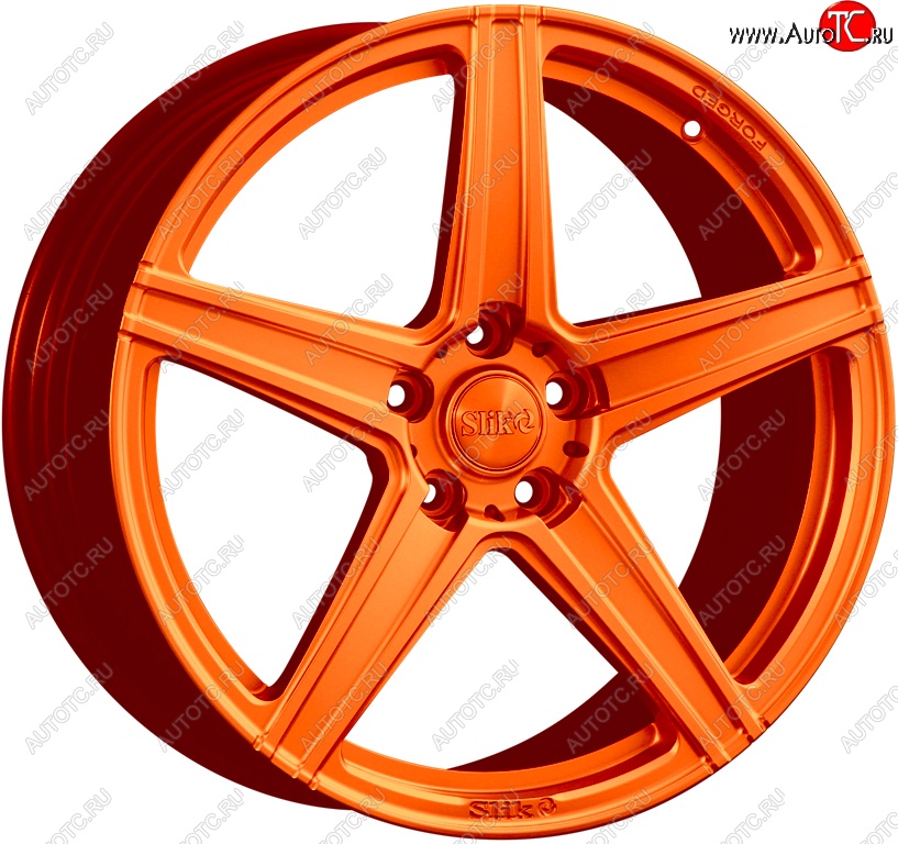 35 499 р. Кованый диск Slik PREMIUM L-819 8.0x18   (Ярко оранжевый (ORANGE))  с доставкой в г. Кемерово