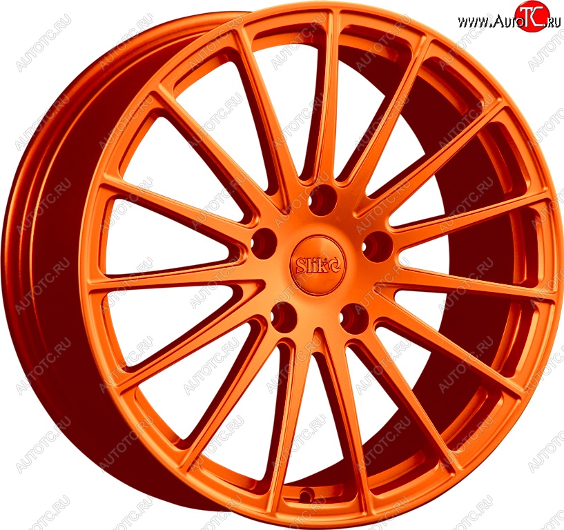 35 499 р. Кованый диск Slik PREMIUM L-823 8.0x18   (Ярко оранжевый (ORANGE))  с доставкой в г. Кемерово