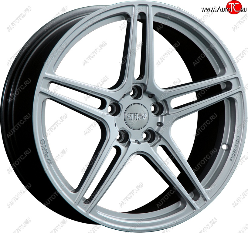 33 199 р. Кованый диск Slik PREMIUM L-824 8.0x18 Nissan Altima седан L33 дорестайлинг (2012-2015) 5x114.3xDIA66.1xET50.0 (Серебристый темный (S25))